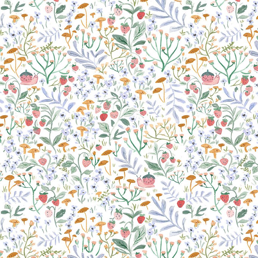 Clara Jean Design - The Berry Best (108") - Extra Wide Quilt Backs 108"