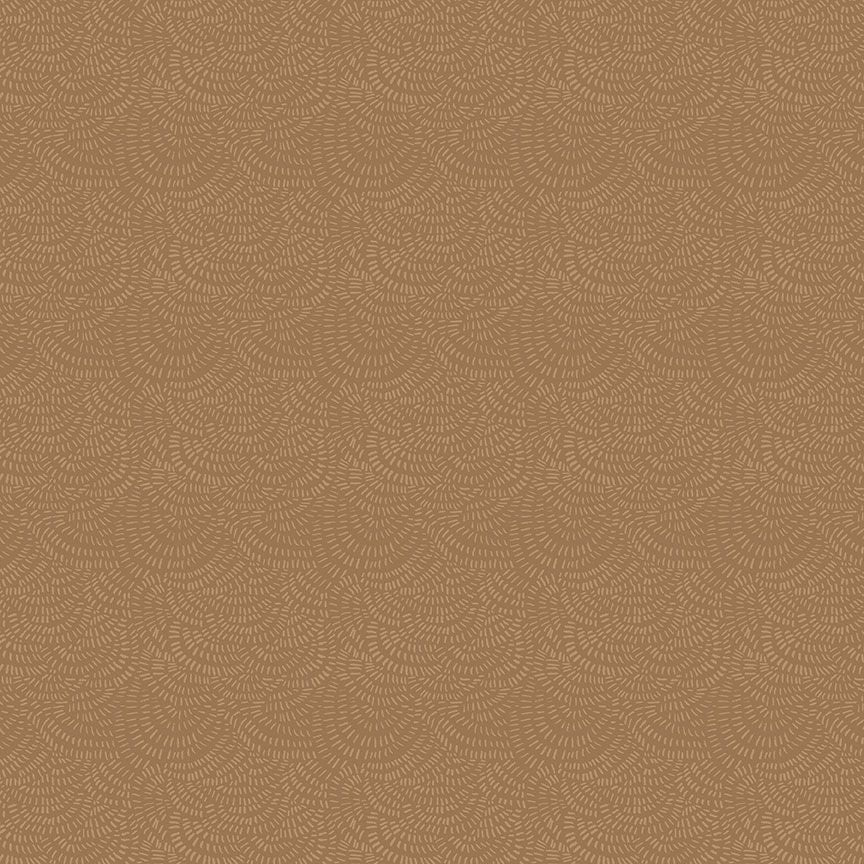 Rae Ritchie - Mocha - Crimp - Dear Stella Basic Collection