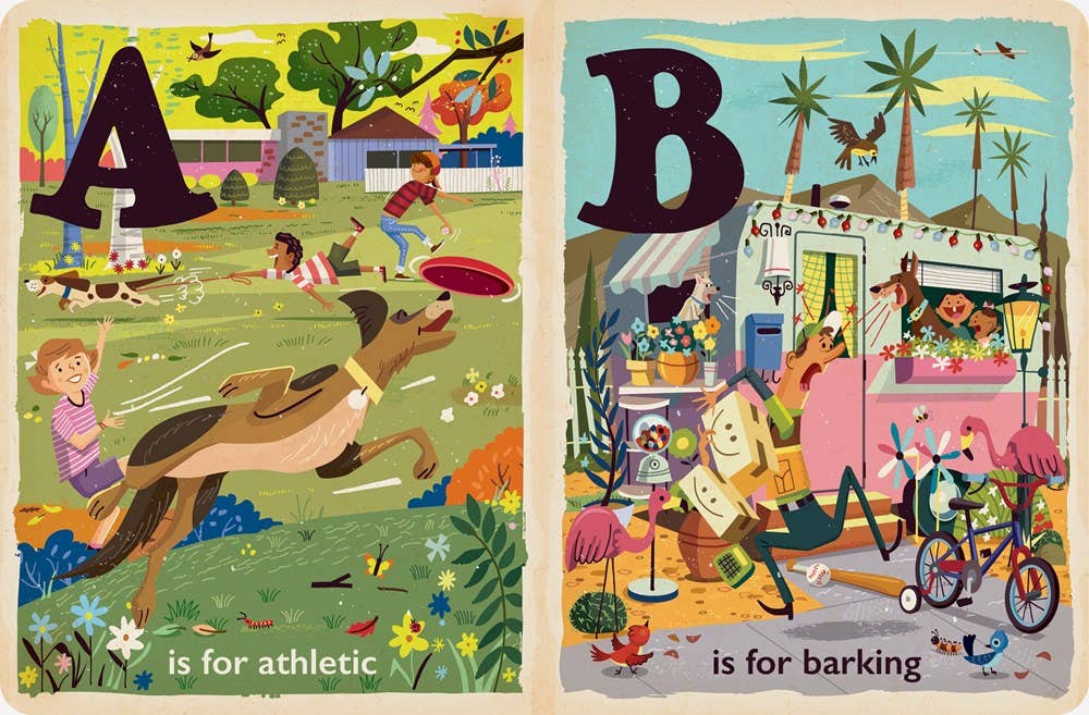 D is for Dogs : Alphabet Board Book