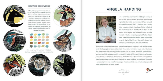 Angela Harding Coloring Book by: Paperback; 96 pages / English