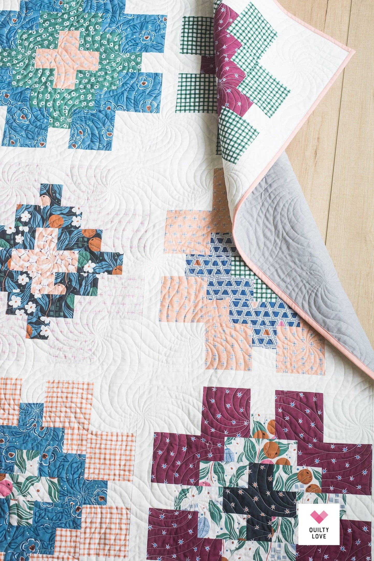 Glowing PAPER Quilt Pattern
