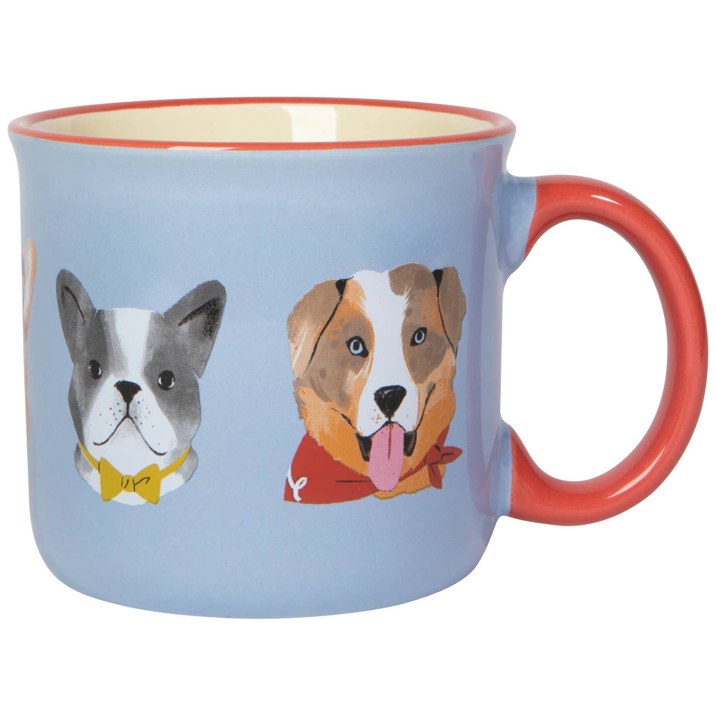 Uptown Dogs 20 oz Mug: Blue