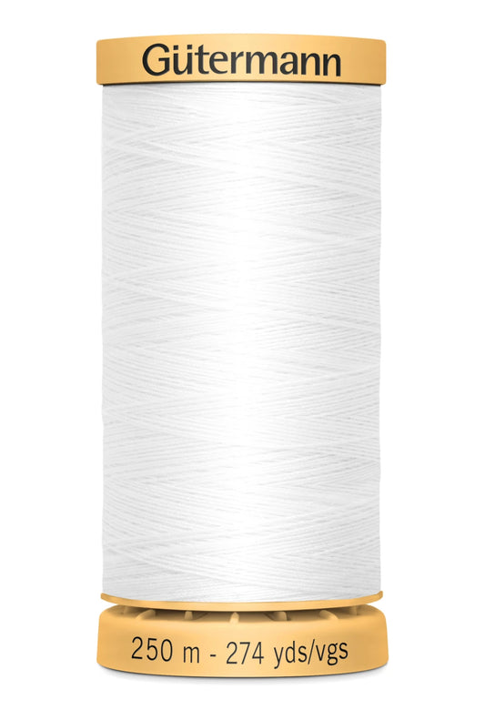 Gütermann Cotton 50 250m/273yds White