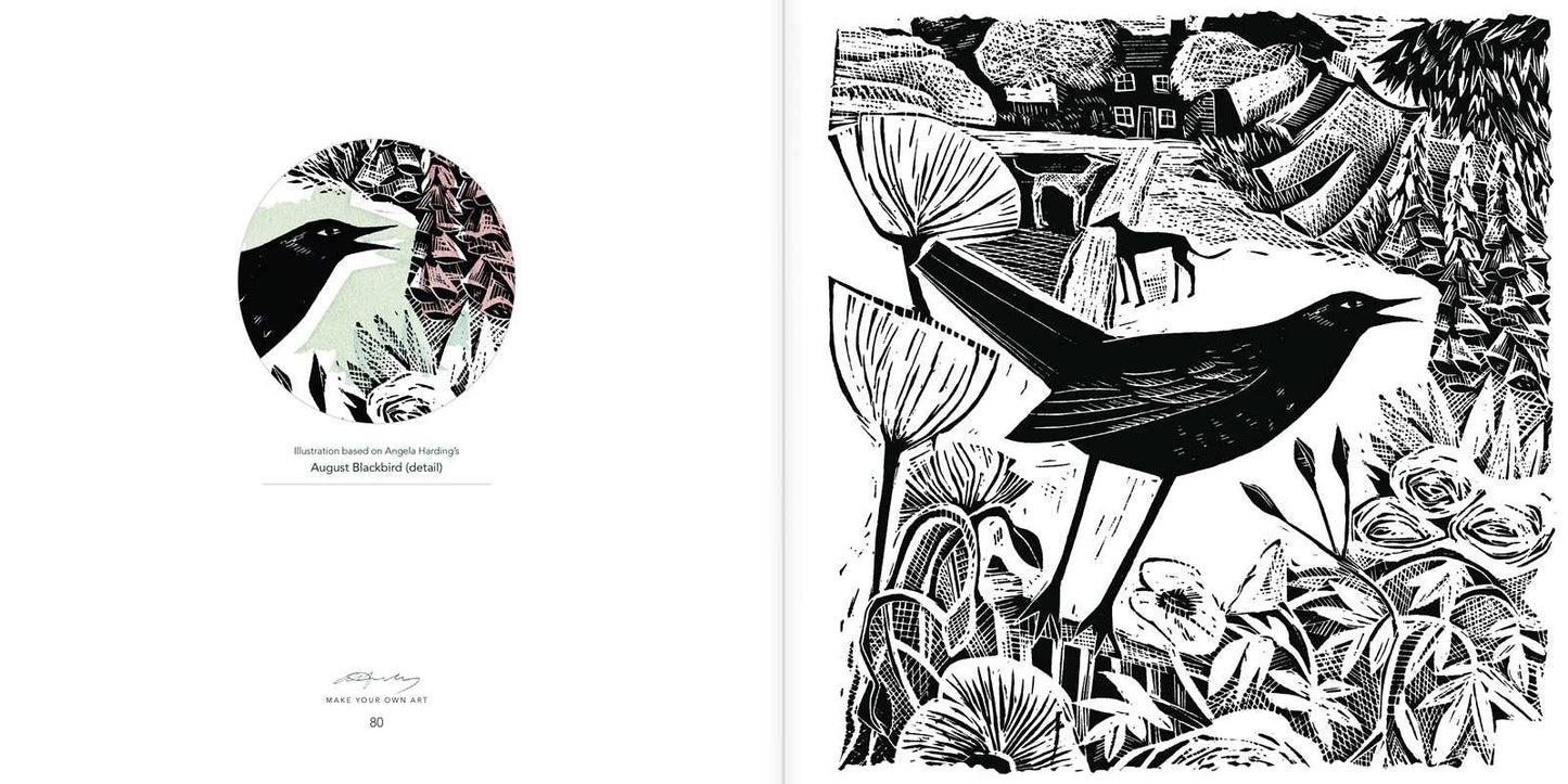Angela Harding Coloring Book by: Paperback; 96 pages / English