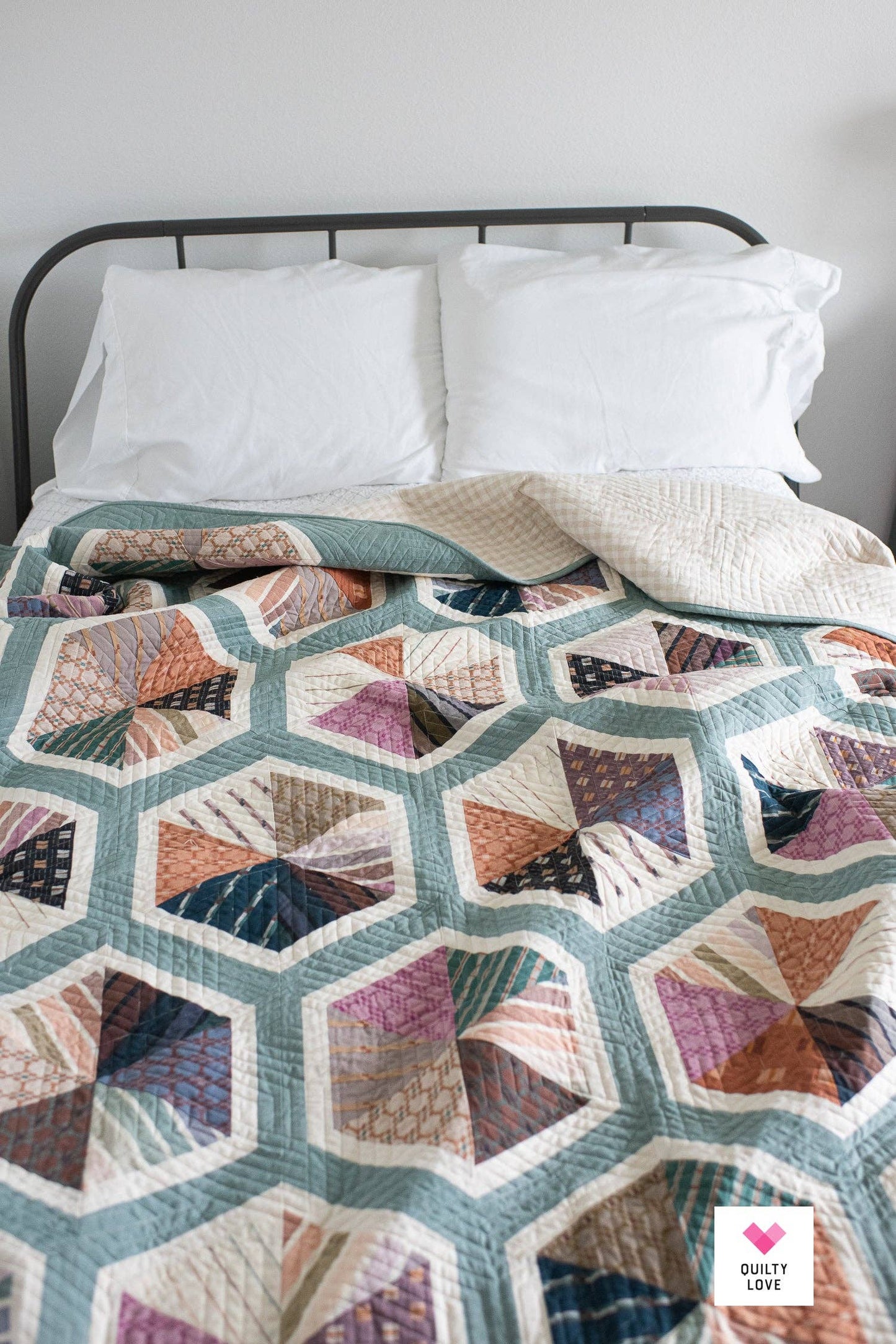 Triangle Hexies PAPER quilt pattern - 2nd edition
