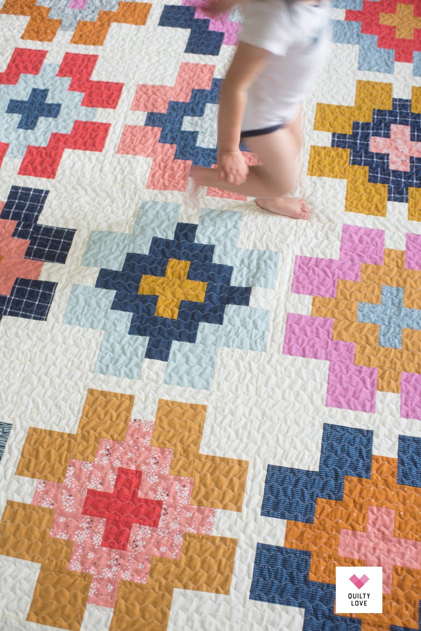 Glowing PAPER Quilt Pattern