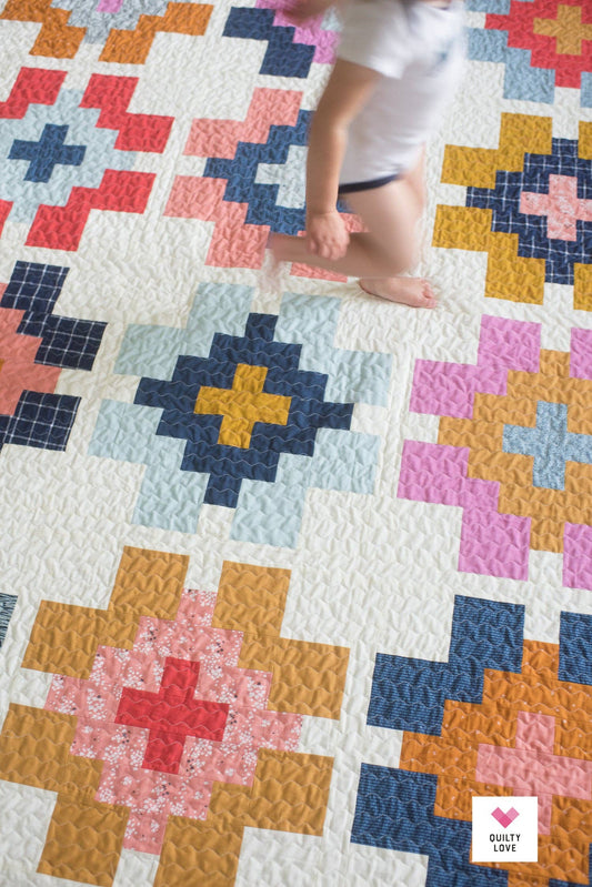 Glowing PAPER Quilt Pattern