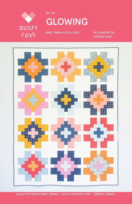 Glowing PAPER Quilt Pattern