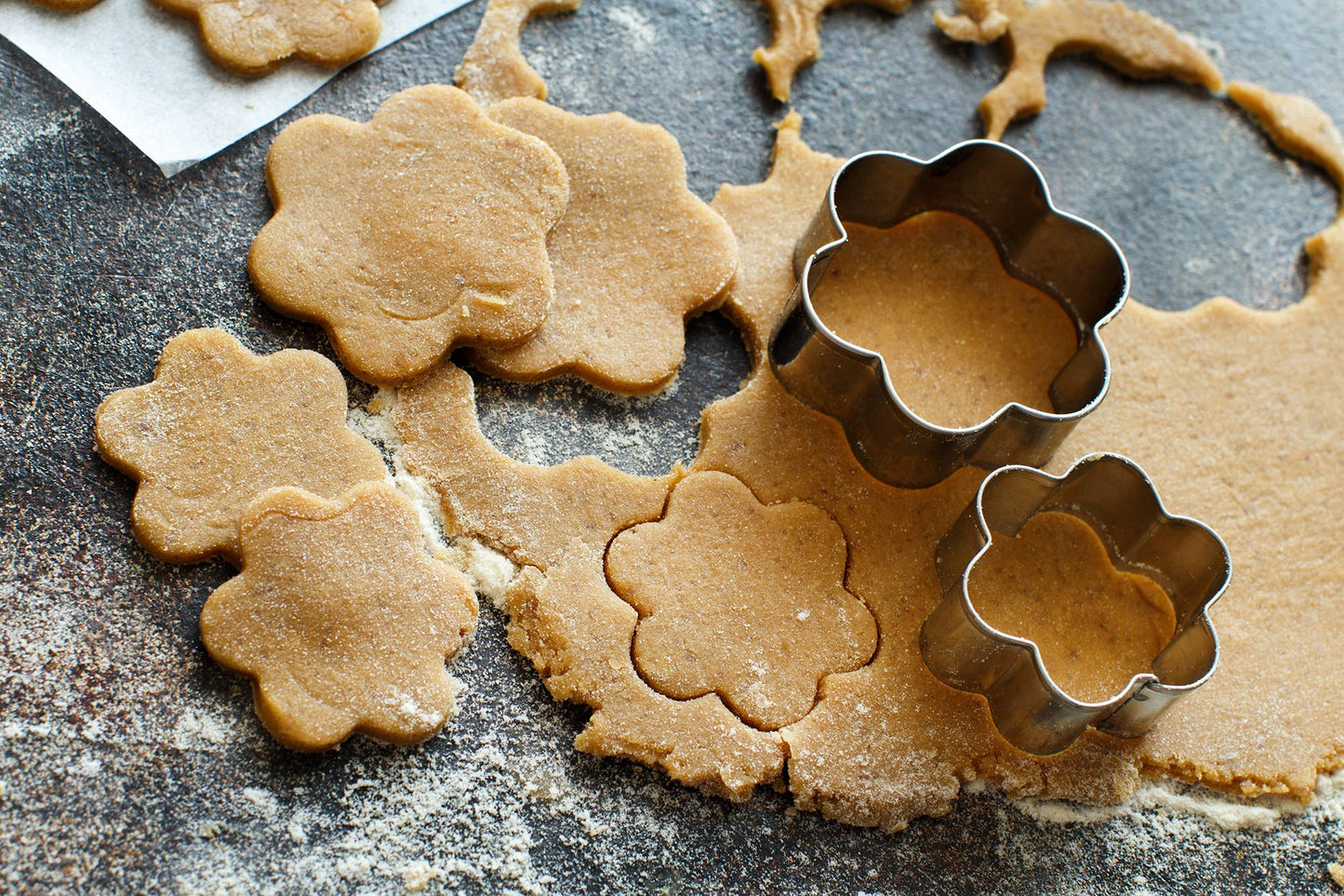 Fox Run Flower Cookie Cutter Set, Stainless Steel, 6-Piece