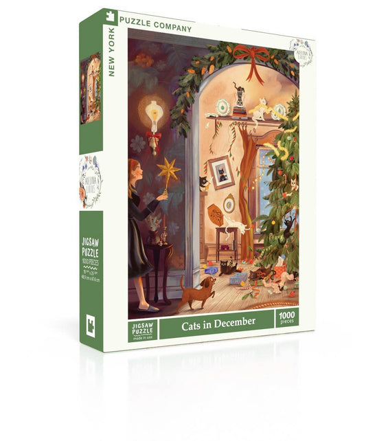 Cats in December - 1000 Piece Jigsaw Puzzle