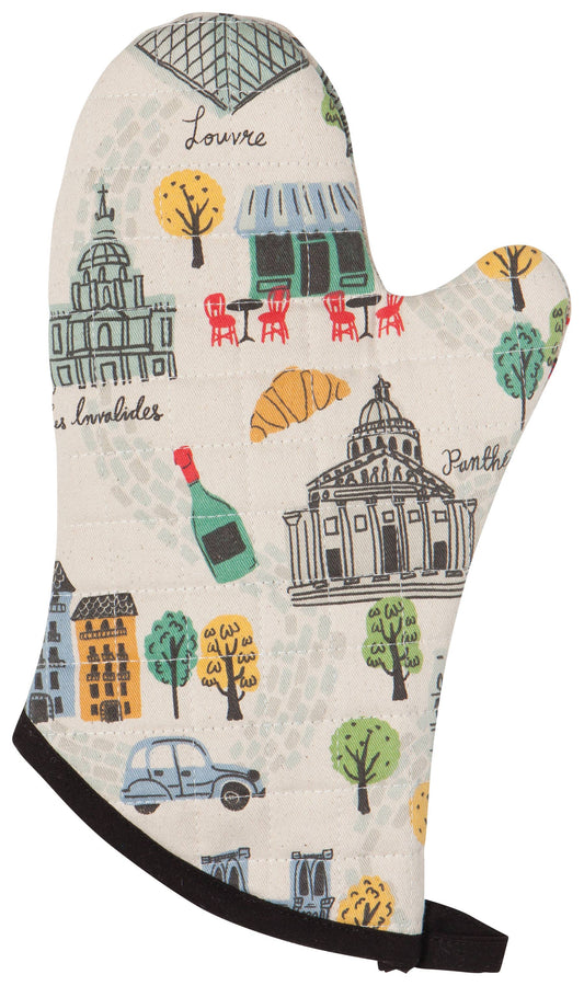 Meet Me In Paris Oven Mitt