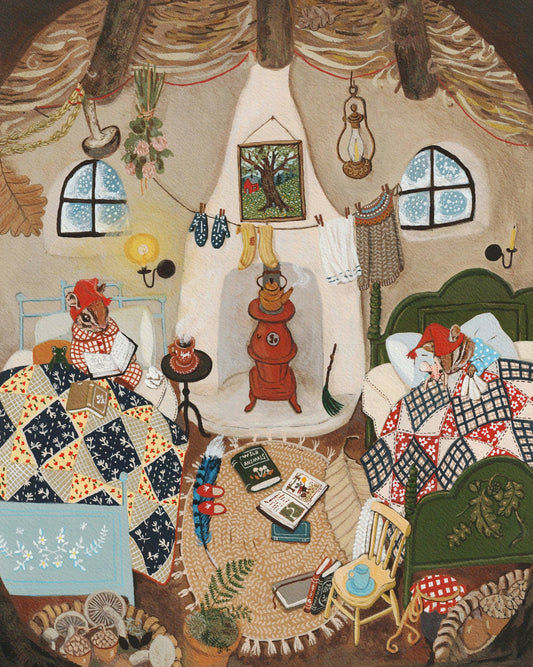Stay Cosy Art Print: 10x13