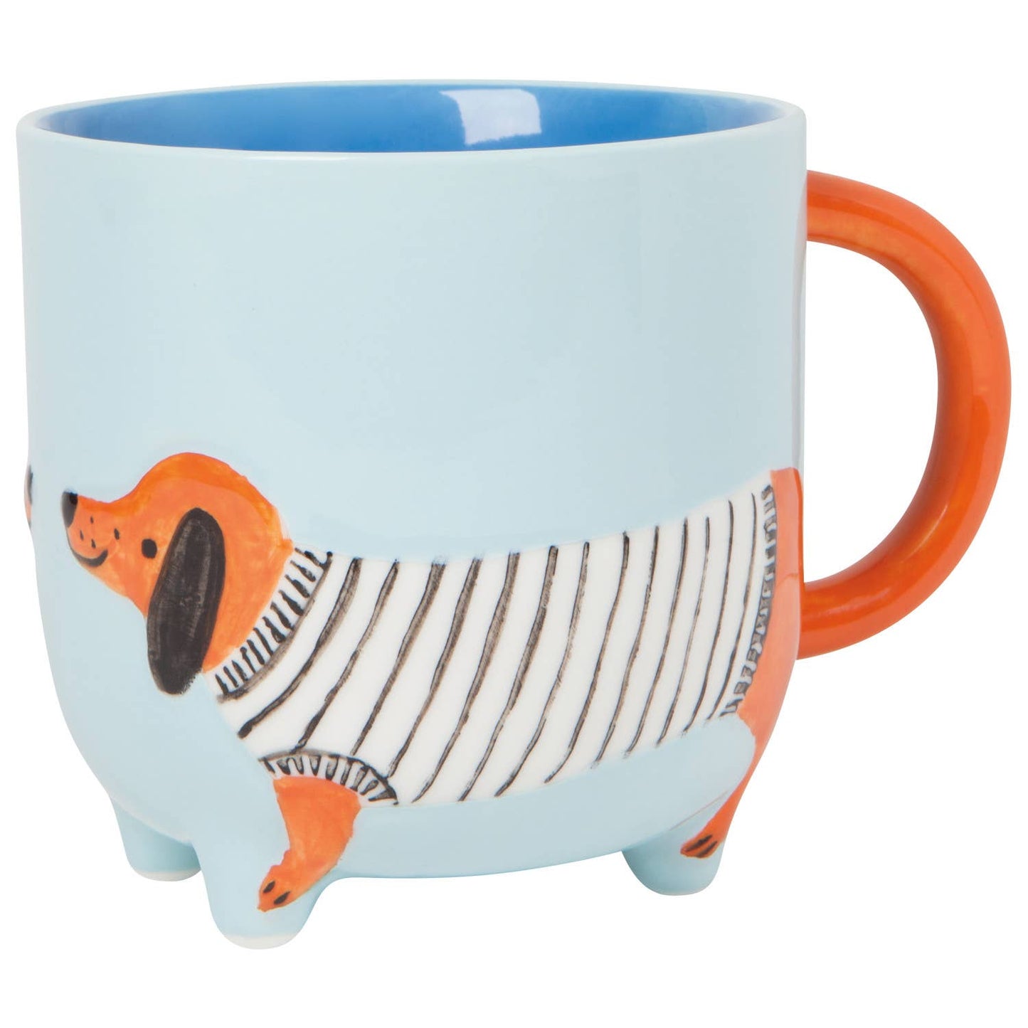 Dachshund Critter Mug: Multi-Colored