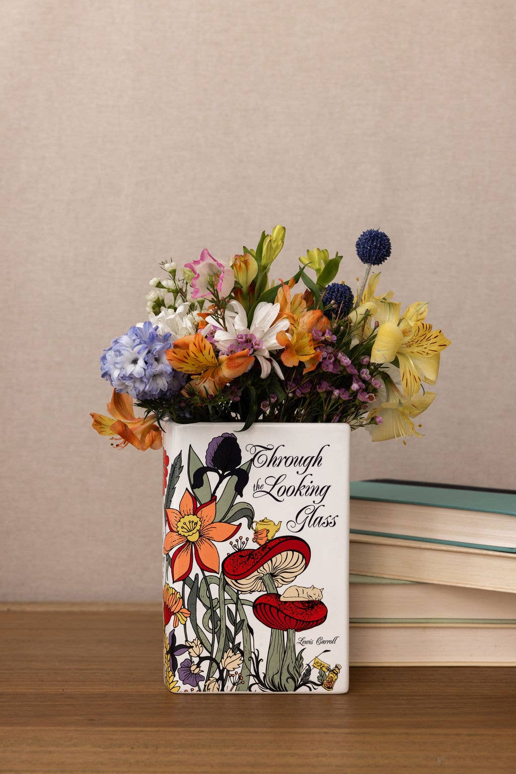 Large Book Vase, Through the Looking Glass