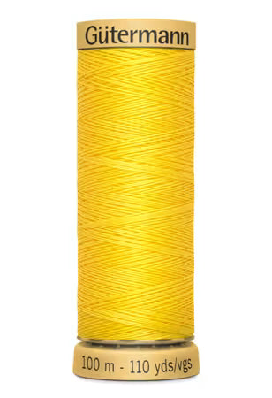 Gütermann Cotton 50 100m Solid Canary Yellow # 744491-1640