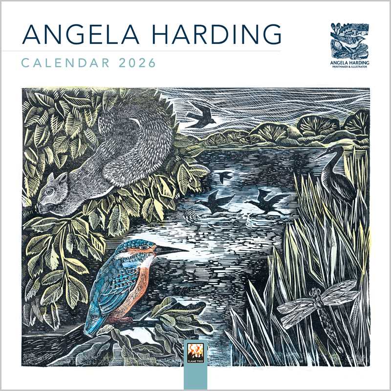 Angela Harding Mini Wall calendar 2026 (Art Calendar) by: Calendar; 12 pages / English