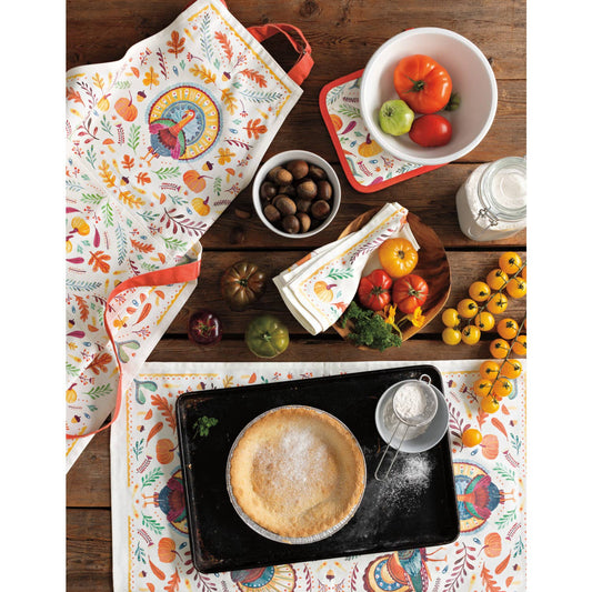 Autumn Plenty Thanksgiving Potholder - Single