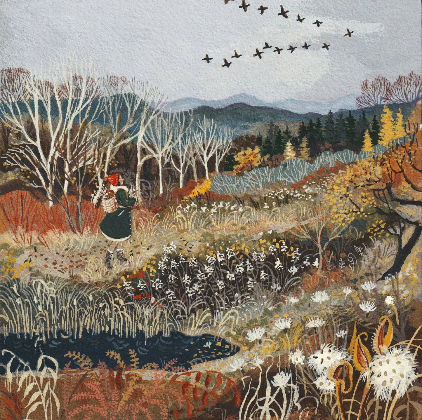 November Guest Art Print