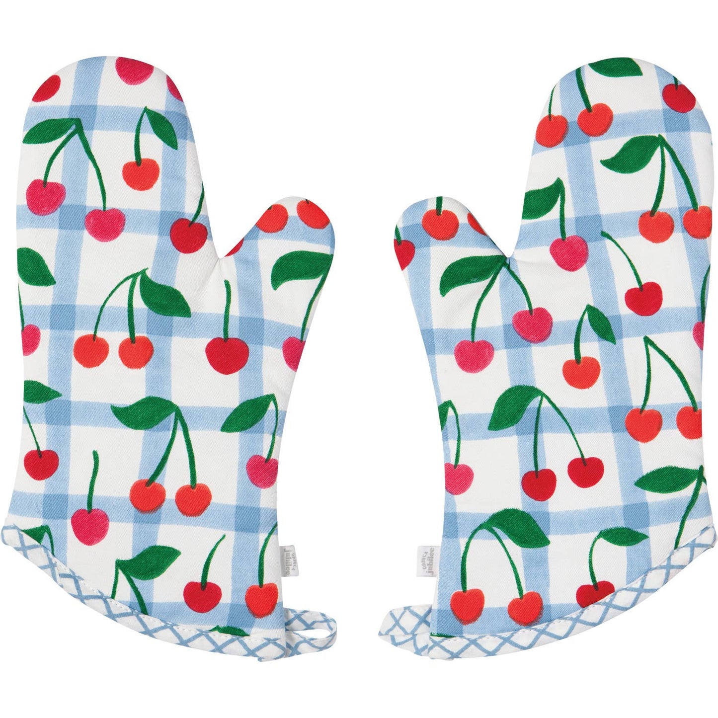 Very Cherry Mitts Set of 2: Multi-Colored