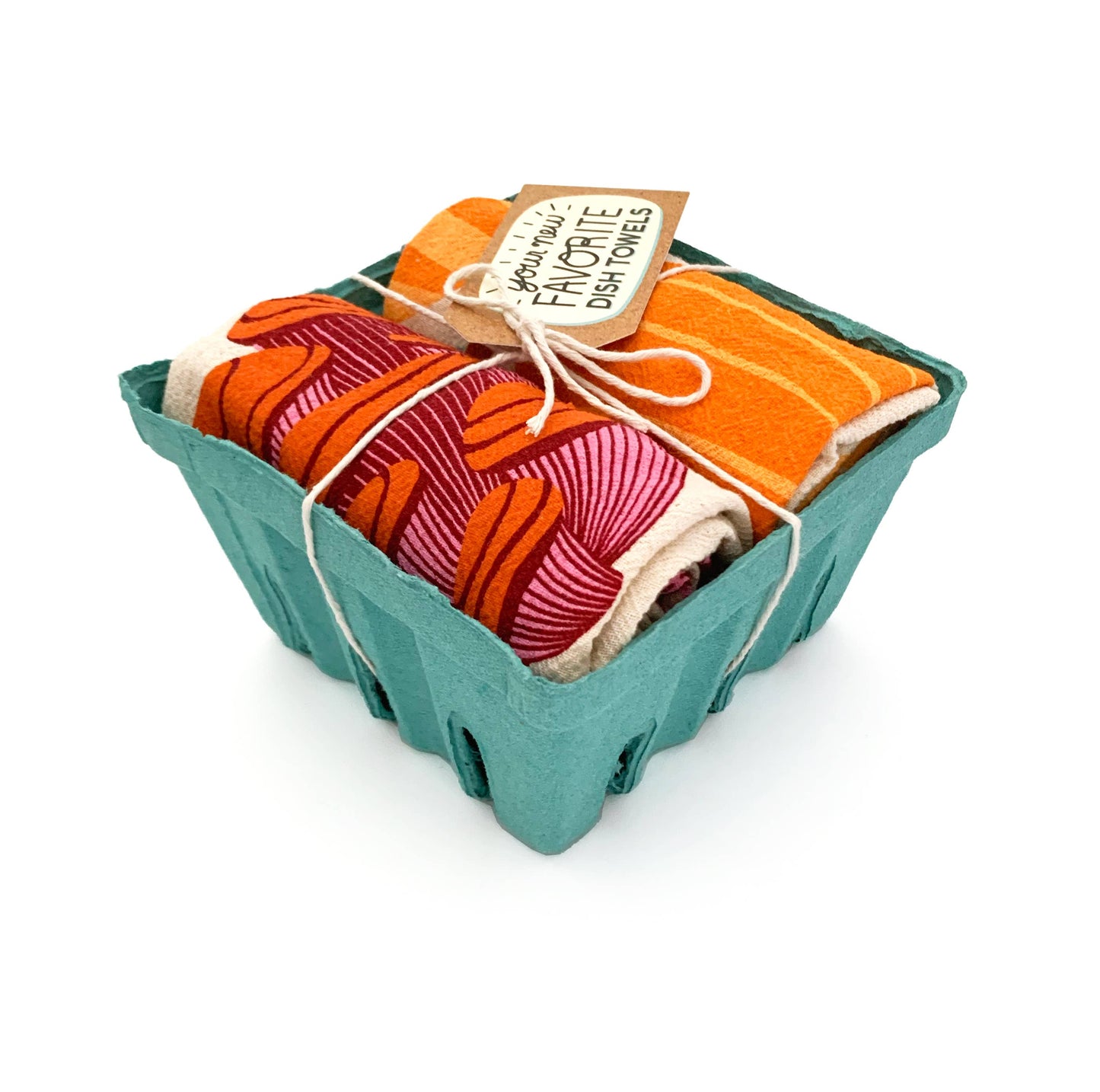 FALL FEAST (Mushroom, Gourd / Pumpkin) - Tea Towel Set of 2
