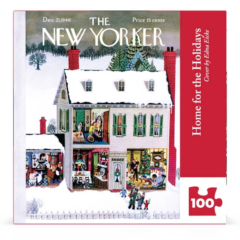 Home for the Holidays Mini - 100 Piece Mini Puzzle