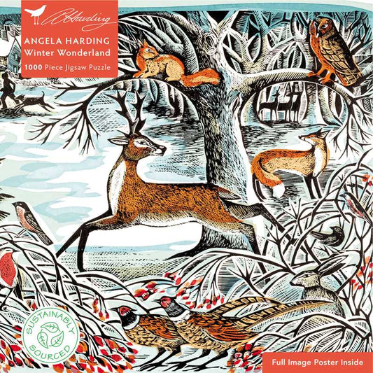 Adult Sustainable Jigsaw Puzzle: Angela Harding: Winter Wonderland by: Jigsaw; 1 pages / English