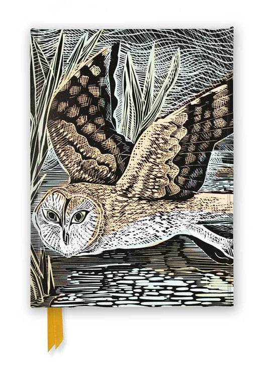 Angela Harding: Marsh Owl (Foiled Journal) by: Notebook / blank book; 176 pages / English