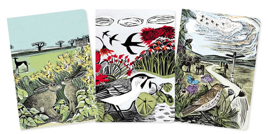 Angela Harding: Landscapes Set of 3 Standard Notebooks by: Notebook / blank book; 64 pages / English