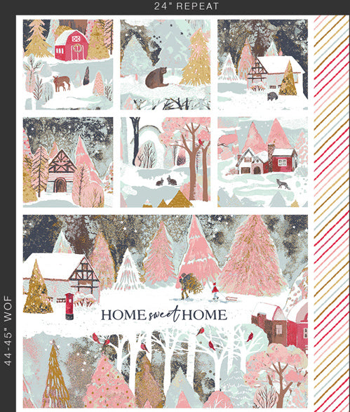 Katarina Roccella -  Welcome Home Panel  -  24 inch Panel - Adventale