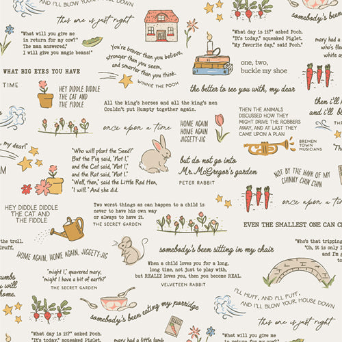 Elizabeth Chappell  -  Tales Unfolded -  Bedtime Stories - Art Gallery Fabrics