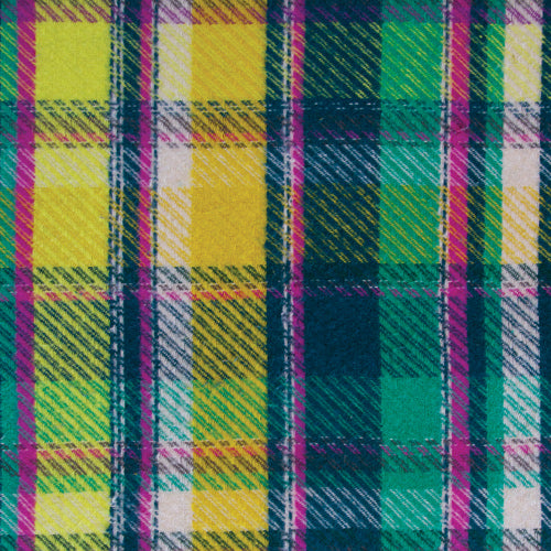 AGF Studio FLANNEL - Royal Plaid Sunrise (Twill) - Highlands FLANNEL - AGF