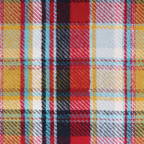 AGF Studio FLANNEL - Royal Plaid Berry Pie (Twill) - Highlands FLANNEL - AGF