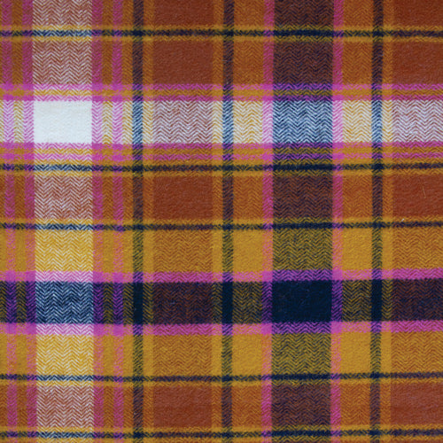 AGF Studio FLANNEL - Chevron Plaid Toffee (Herringbone) - Highlands FLANNEL - AGF