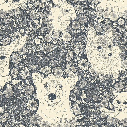 AGF Studio FLANNEL -  Wandering with Bear in Flannel - AGF FLANNELS - AGF