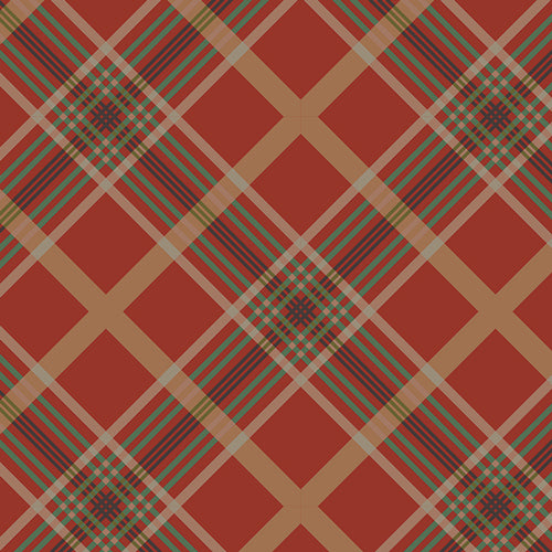 Sharon Holland - Crossed Threads Hibernal in Flannel - Spruce - AGF Flannel