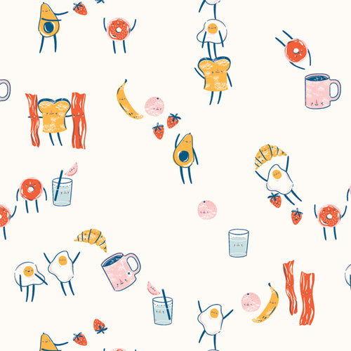 AGF Studio FLANNEL -  Breakfast Buddies Snug in Flannel - AGF FLANNELS - AGF