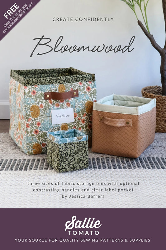 Bloomwood Simple Storage Cubes Paper Pattern