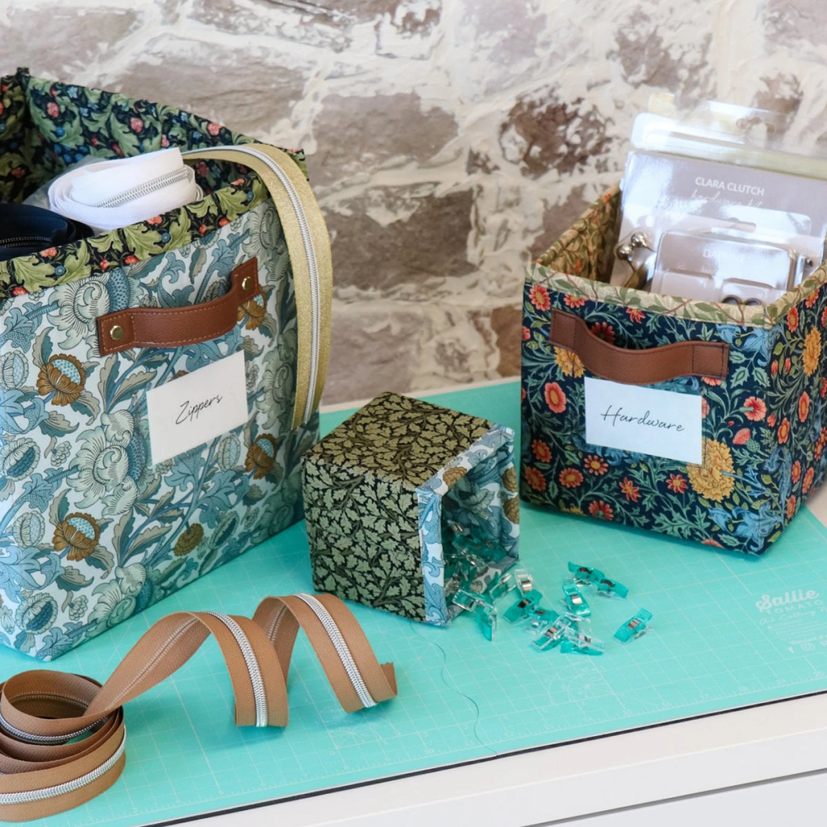 Bloomwood Simple Storage Cubes Paper Pattern