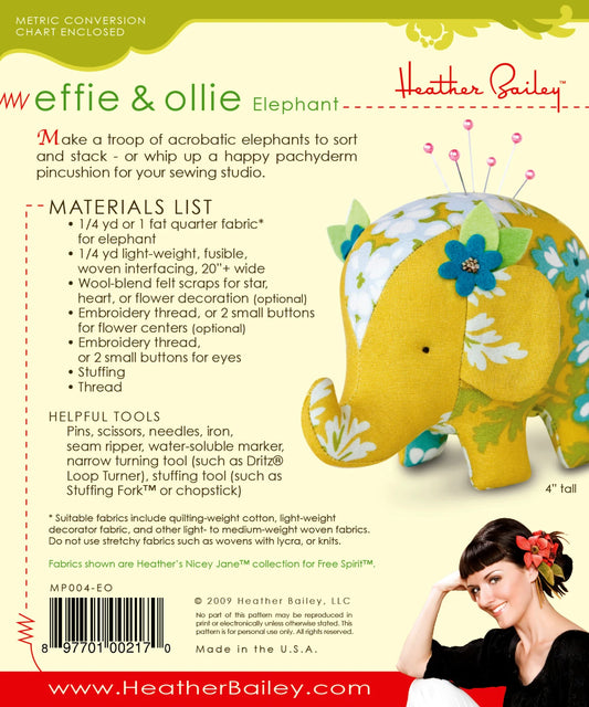 Effie & Ollie Elephant