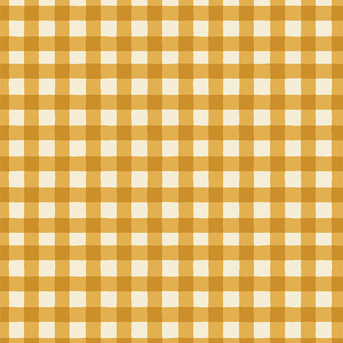 Maureen Cracknell -  Storyteller Plaids - Small Plaid of my Dreams Toasty  - Art Gallery Fabrics