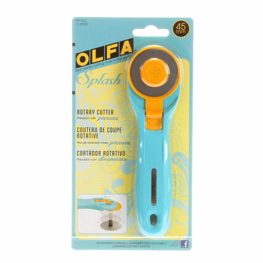Splash Rotary Cutter 45mm Aqua # RTY2C