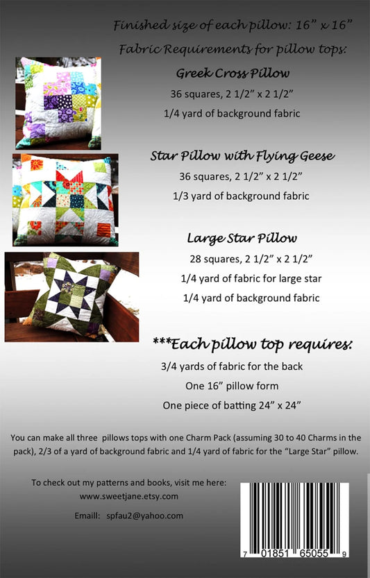 Mini Charm Trio Pillow
