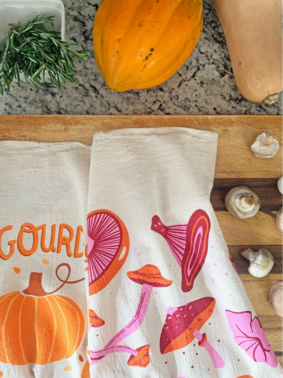 Pumpkin/ Gourd Tea Towel