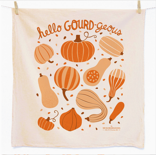 Pumpkin/ Gourd Tea Towel