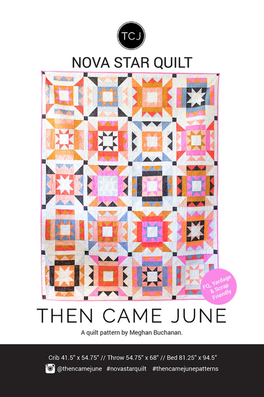 Nova Star Quilt - Then Came June