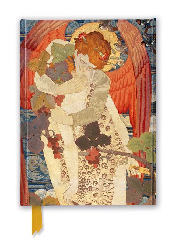 NGS: The Progress of a Soul, The Victory by Phoebe Anna Traquair (Foiled Journal) - 6"x 8.5" blank lined book; 176 pages