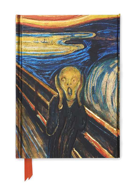 Edvard Munch: The Scream (Foiled Journal) - 6"x 8.5" blank book; 176 pages