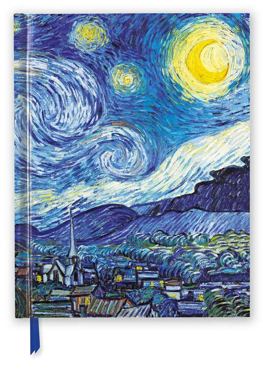 Vincent van Gogh: The Starry Night (Blank Sketch Book) - 9"X11" Blank Book; 144 pages