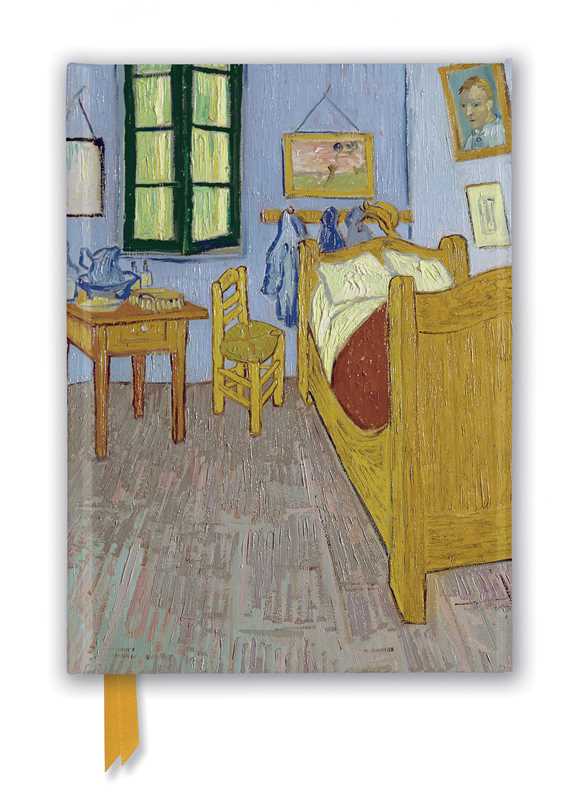 Vincent van Gogh: Bedroom at Arles (Foiled Journal) 6"x 8.5" lined blank book; 176 pages / English