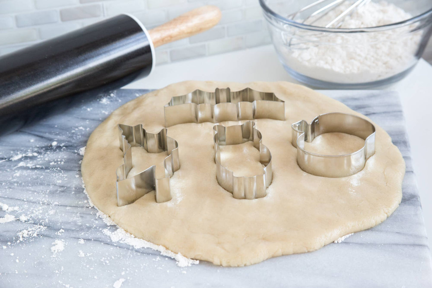 Fox Run Halloween Cookie Cutter Set, Set of 4, 3" to 4"